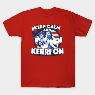 Keep Calm and Kerri On // Funny Gymnastics Meme T-Shirt